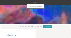 Desktop Screenshot of ecoestatejewelry.com